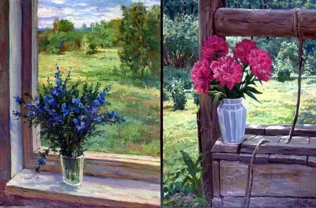 忻东旺油画俄罗斯风景作品,33幅俄罗斯精美风景油画