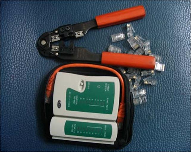 如何制作一根正确的网线,一根网线怎样分成多路