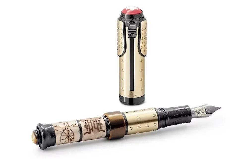 价值200万，以康熙、长城、泰姬陵作为创作灵感的笔长什么样？