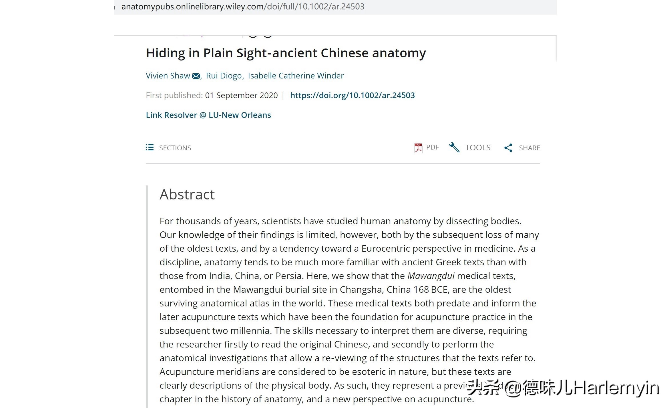 马王堆竹简内容完整版,马王堆解剖过程