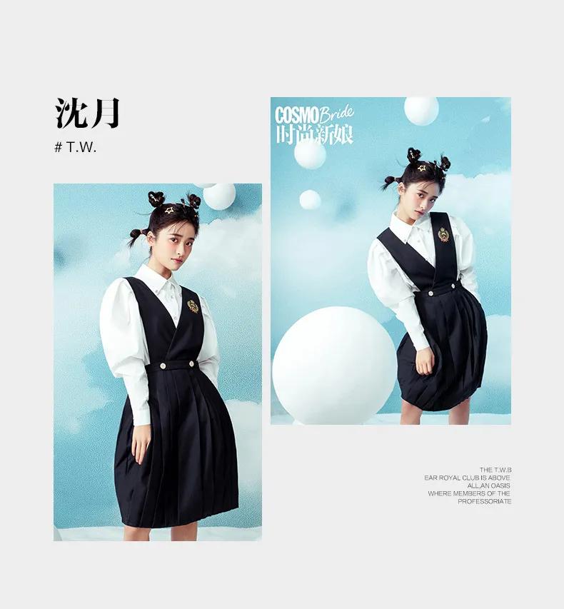 超减龄穿搭法则被杨超越狠狠拿捏,杨超越水手服穿搭