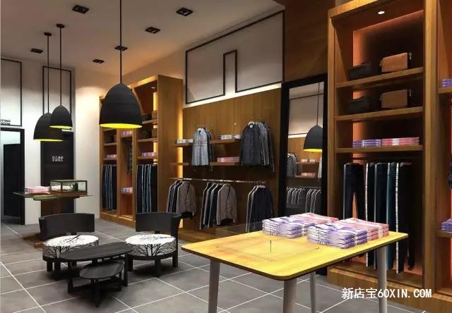 男装店面装修色系搭配技巧,男装店铺装修顶面颜色