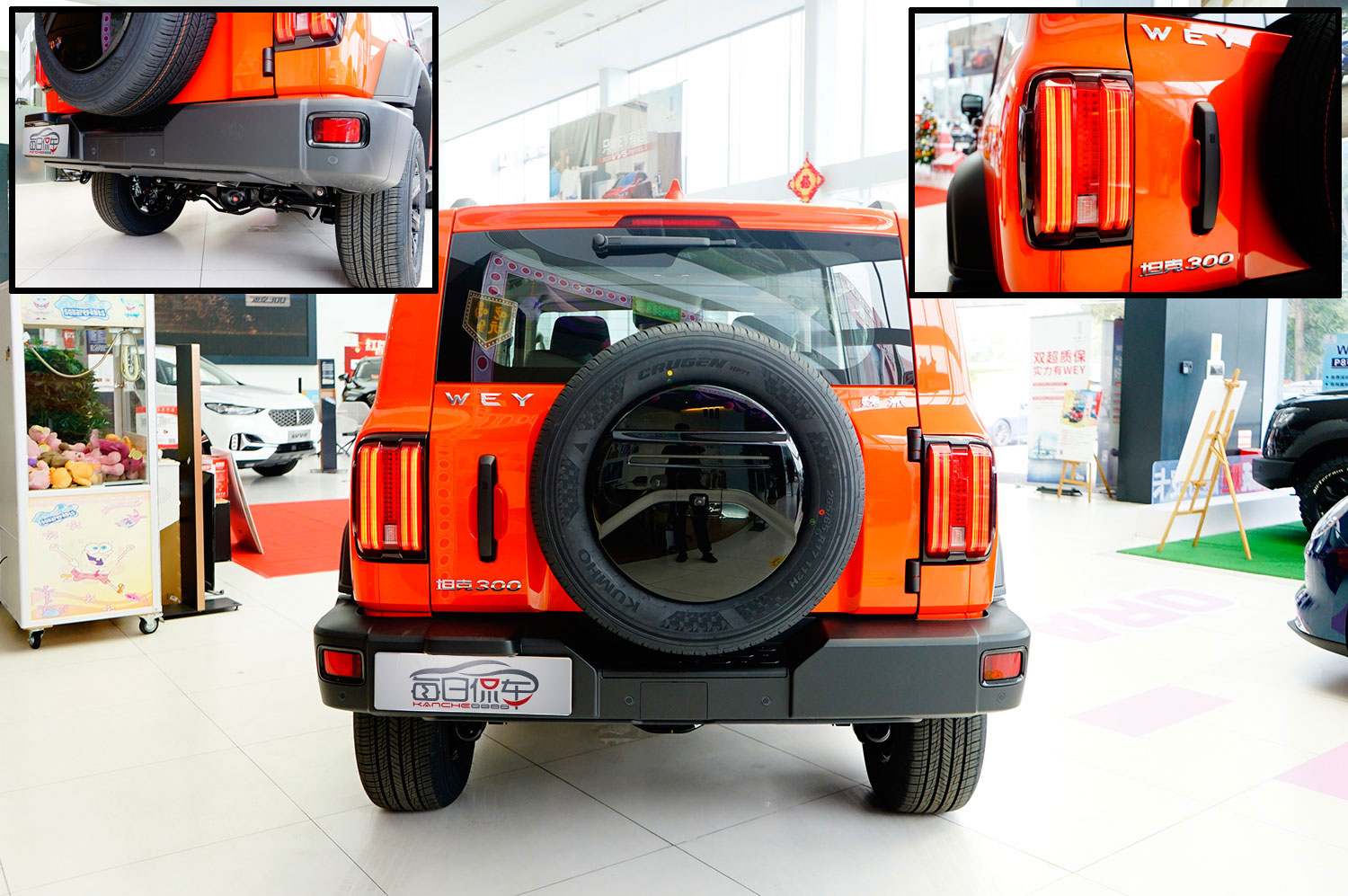 认真玩越野,2021款wey坦克300乘坐空间体验