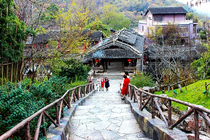 千华古村建于什么年代,千华古村地址
