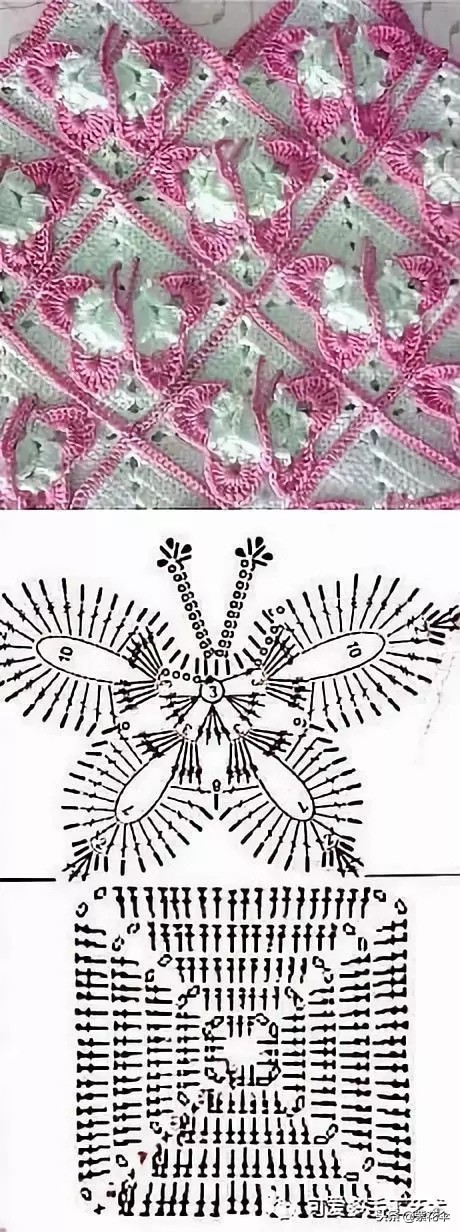 学毛线钩花一学就会简单,新手学毛线钩花