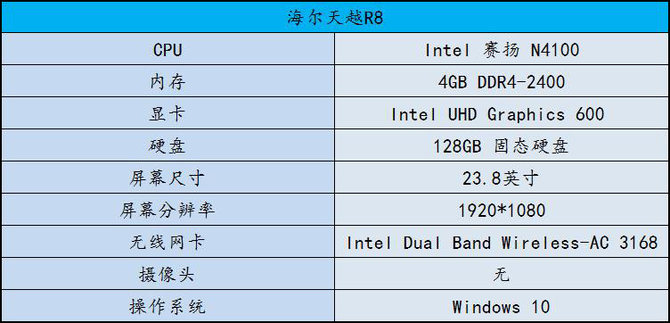 海尔天越r8电脑评测,海尔天越r8一体电脑