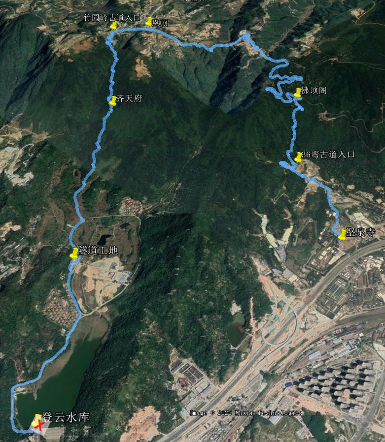 福州周边古道行之：三十六弯—恩顶—竹园岭，偶遇大野猪夹子