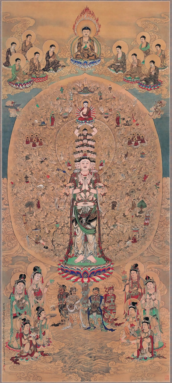 西方三圣是指阿弥陀佛图片,佛教西方三圣阿弥陀佛像