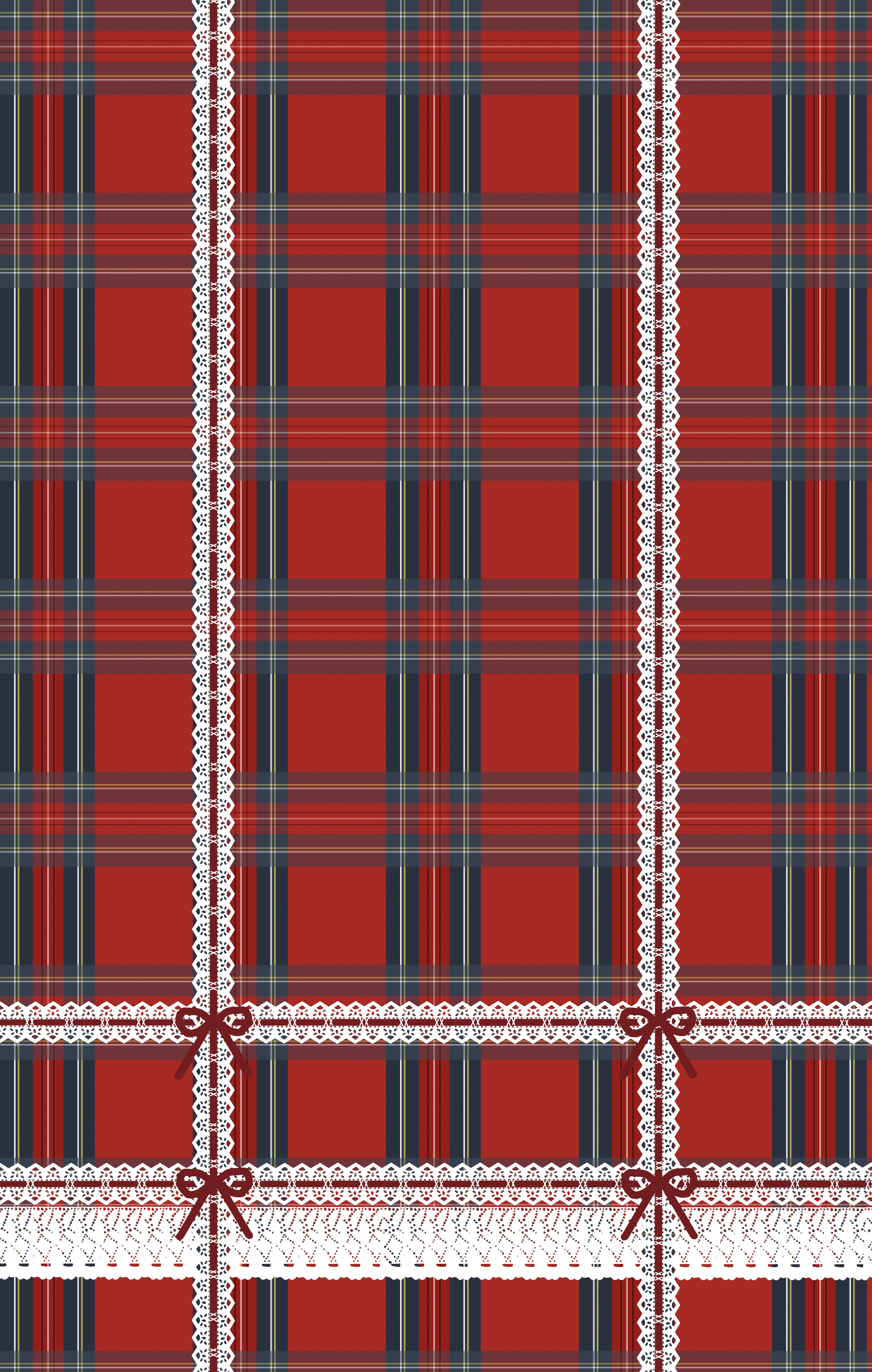 格子babydollBBDbaby定番lolita手机壁纸