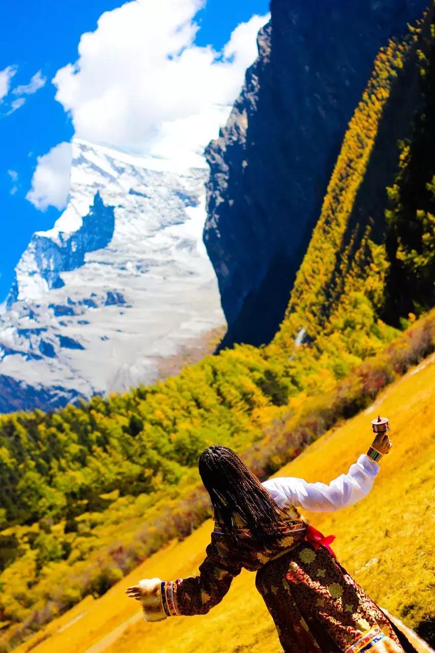 九月下雨天去稻城,辞职去稻城亚丁
