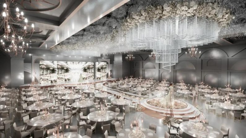 盘点全新亮相的8家婚礼堂江苏篇,盘点大型婚礼现场
