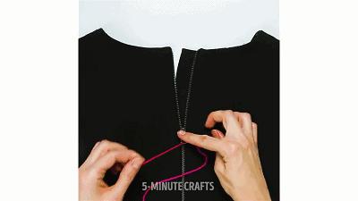 拉链坏了应急处理方法,拉链坏了妙招视频