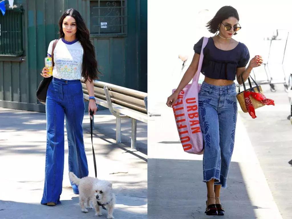 个性的小脚牛仔裤展现成熟的魅力,直筒牛仔裤要怎么穿搭才好看呢