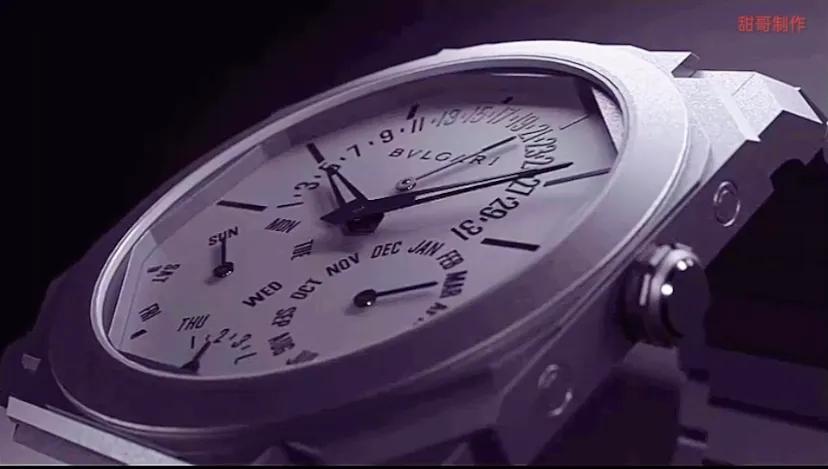 全球最薄万年历：BVLGARIOctoFinissimo万年历腕表