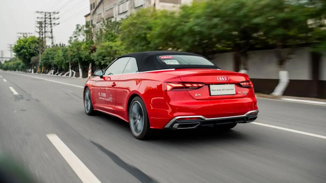 奥迪a5cabriolet敞篷版试驾,奥迪a5sportback