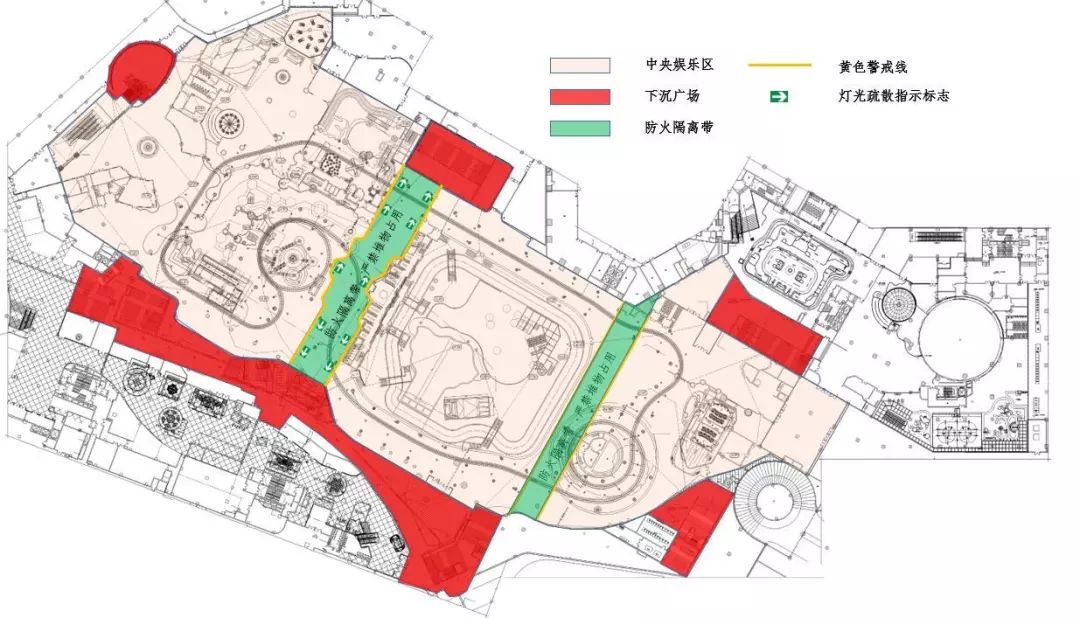 儿童乐园室内消防情景屋设计,500平米儿童乐园消防设计