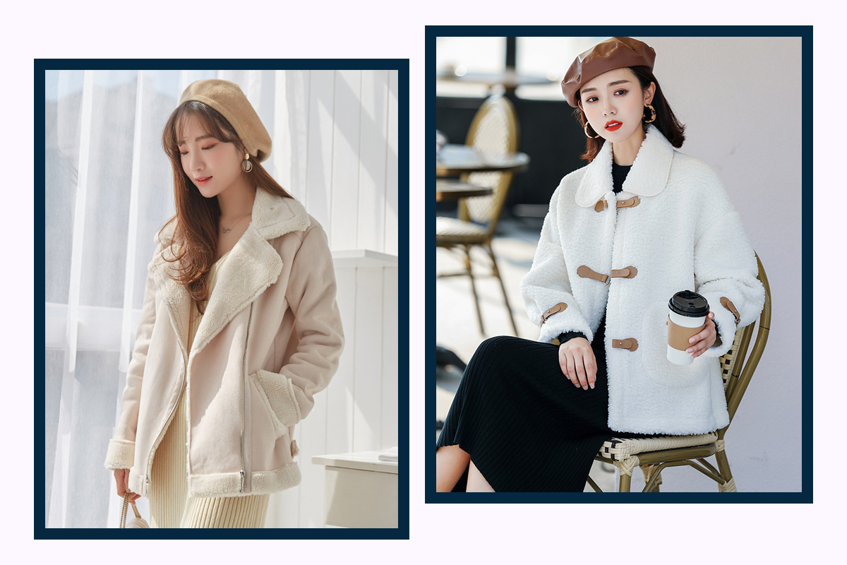 羊羔毛外套怎么改款式,羊羔绒衣服外套怎么改造