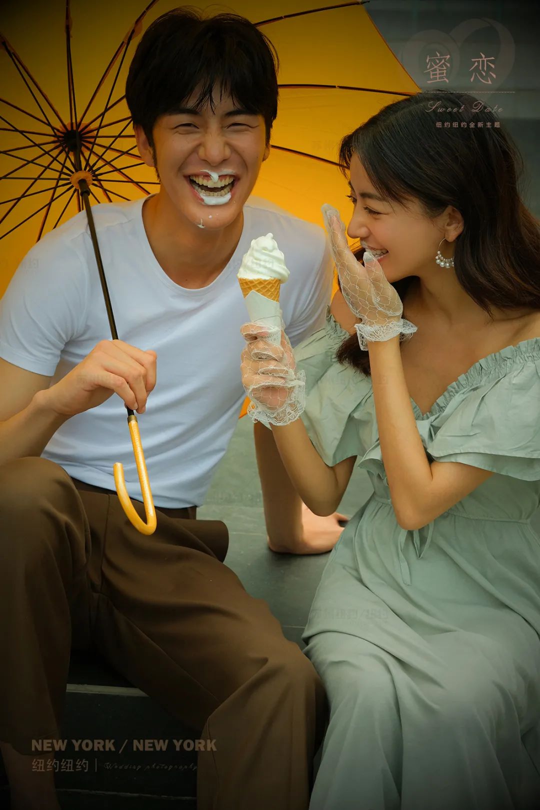 复古婚纱照民国风街拍,胶片感婚纱照推荐