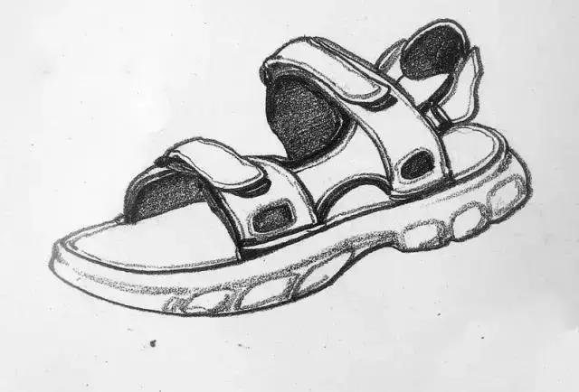创意鞋子绘画作品,干货画画教程图片