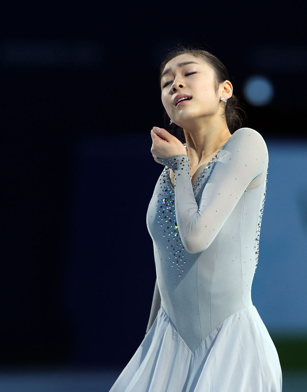 韩国金妍儿花滑特别唯美,花滑金妍儿阿里郎表演