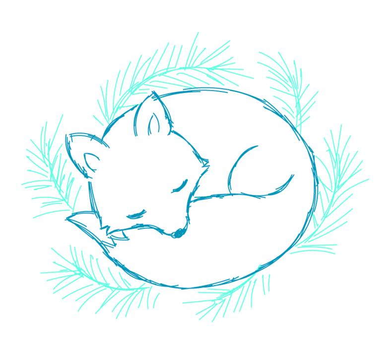 ai画一个蝴蝶,一只小狐狸怎么画