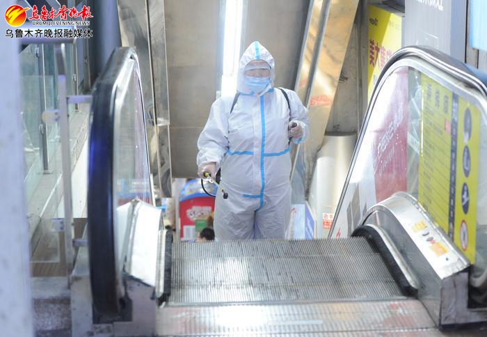 乌鲁木齐大型商贸批发市场细化防疫措施