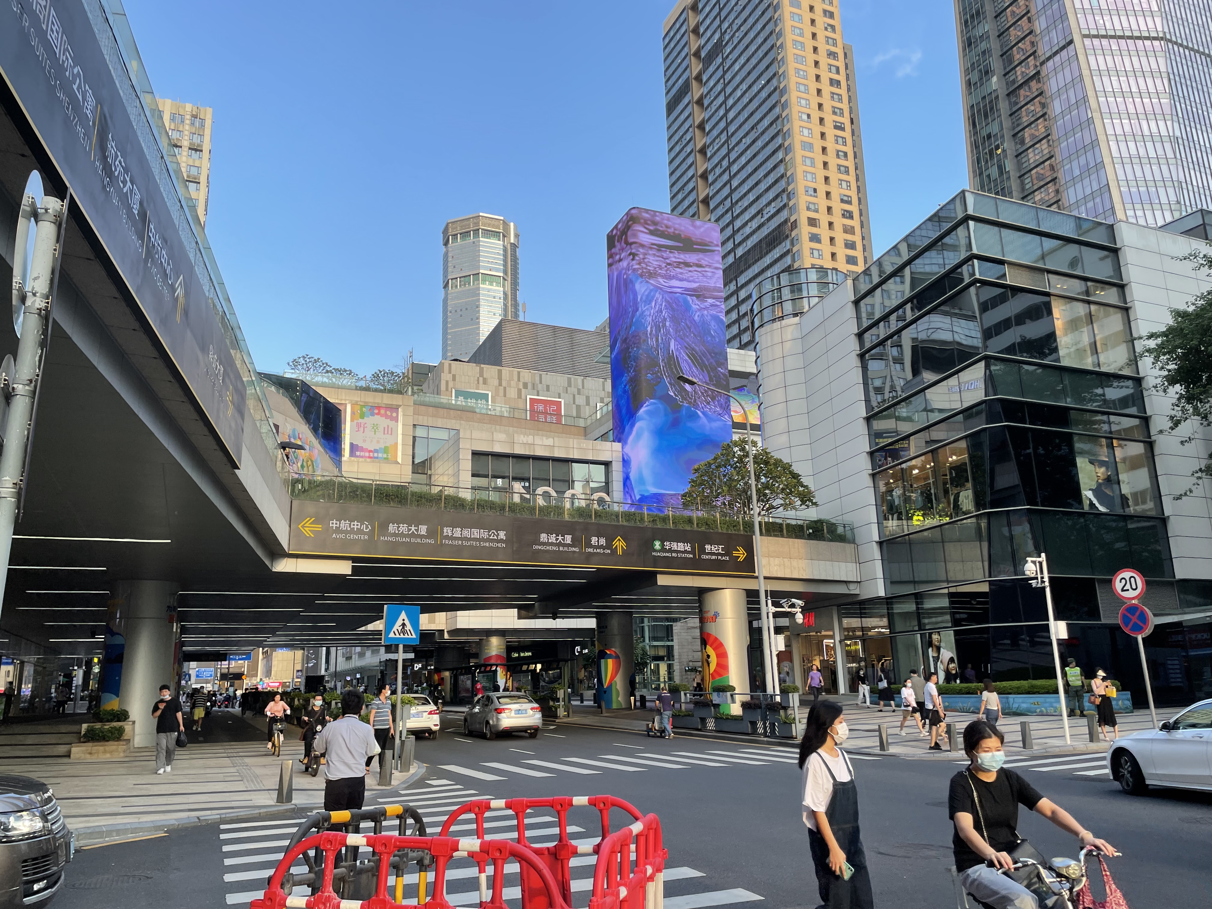 深圳大型商场进展,深圳各大商场现状