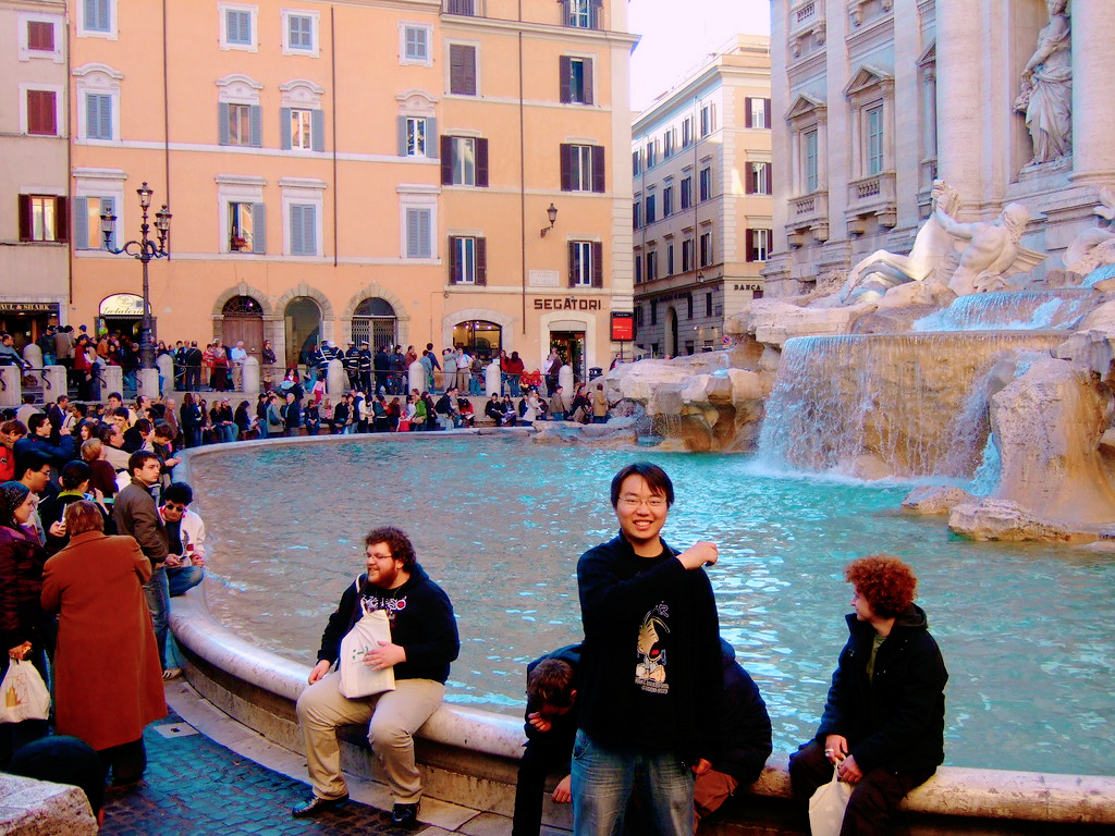 意大利特莱维喷泉和许愿池,罗马特莱维喷泉许愿池