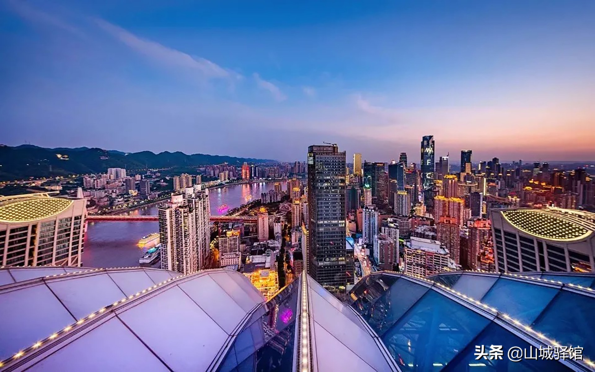 来福士重庆观景台,俯瞰重庆观景台