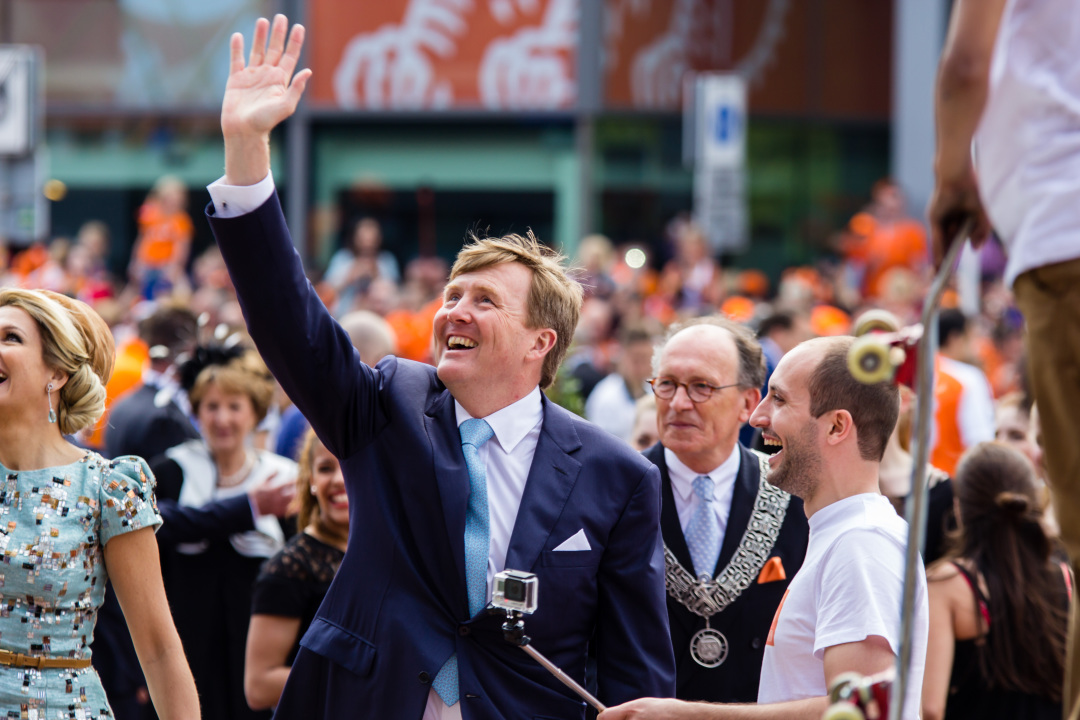 荷兰国王访问瑞典,荷兰国王50周年庆典