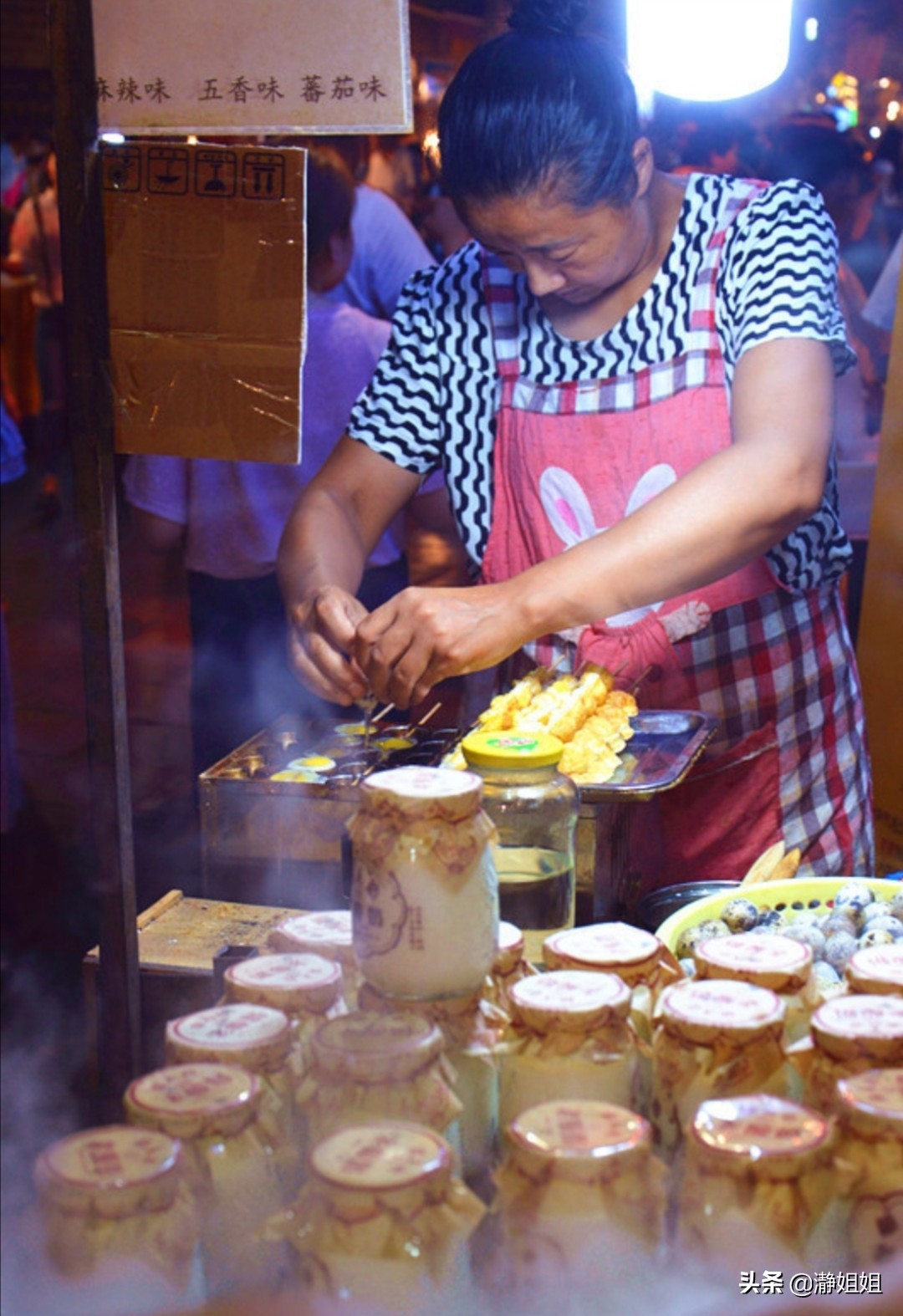 西安探店美食回民街,相约西安回民美食街