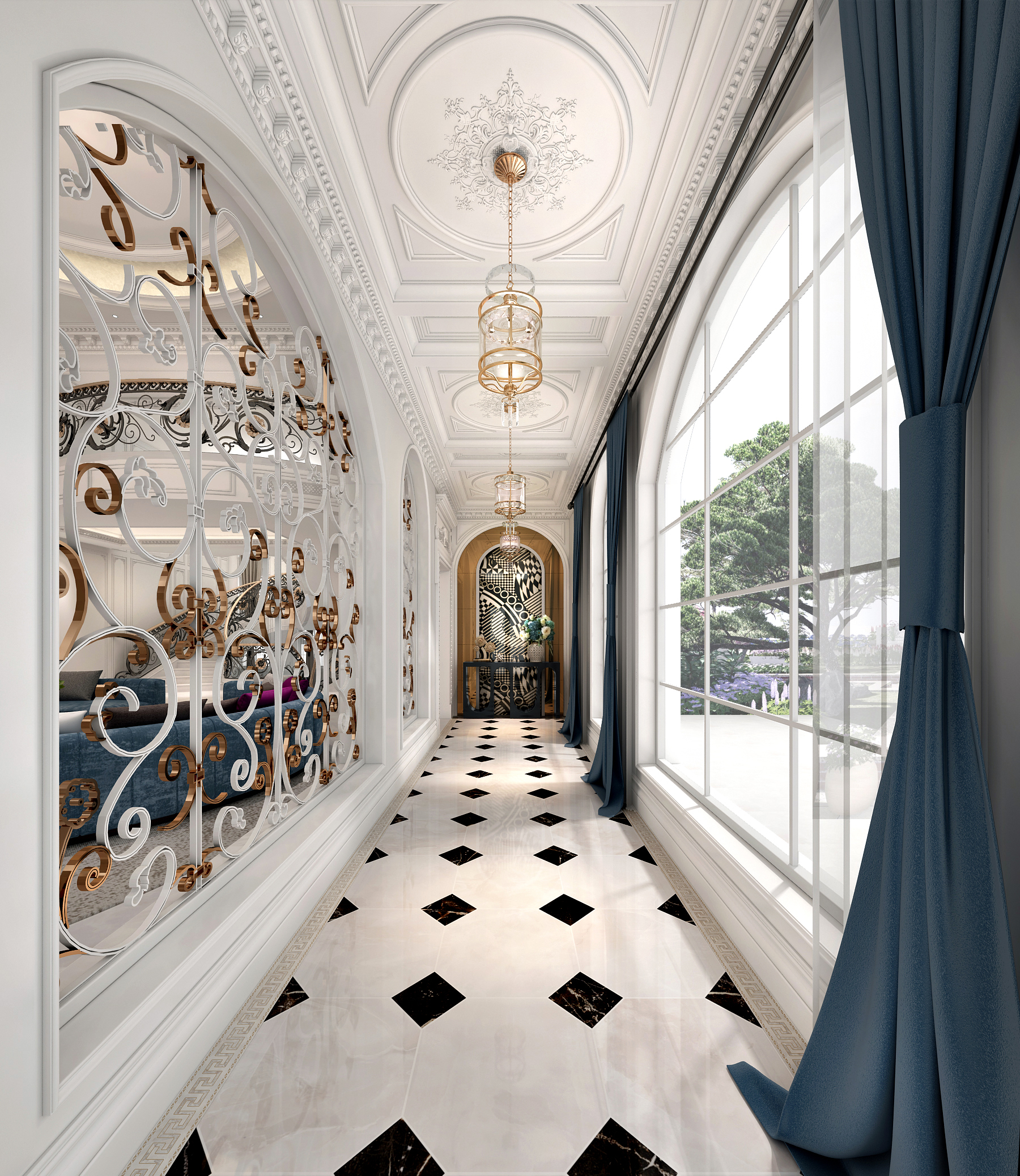 1000㎡丨独栋丨法式丨上海·浦东·白金瀚宫