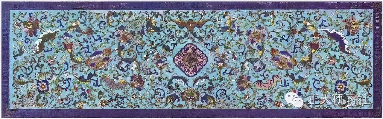 大清朝的满族特点,满族宫廷里的经典花纹图案