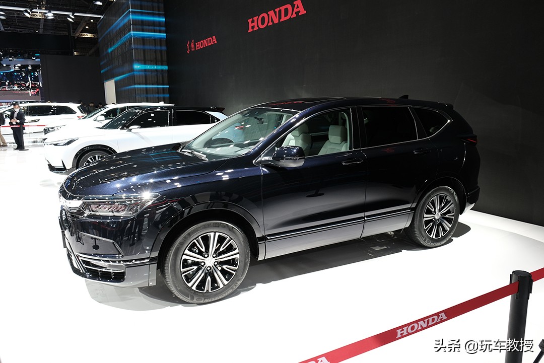 本田皓影插电phev版,本田suv皓影混动phev红色