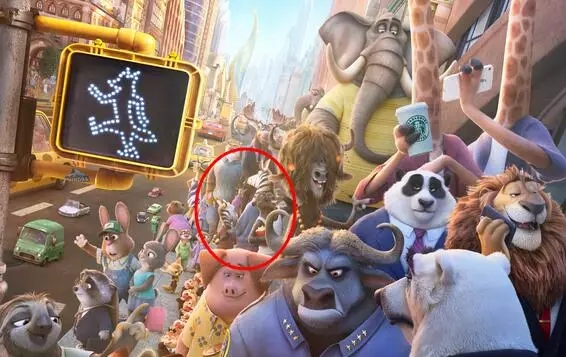 迪士尼彩蛋疯狂动物城,疯狂动物城的十大彩蛋