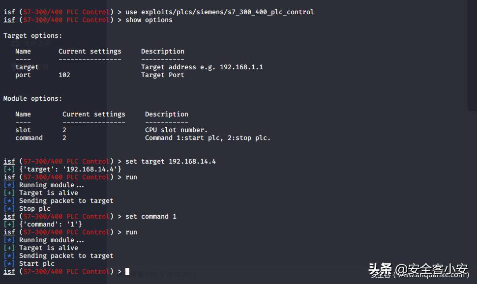 工控系统攻击演示,工控设备网络攻击常见技术和后果