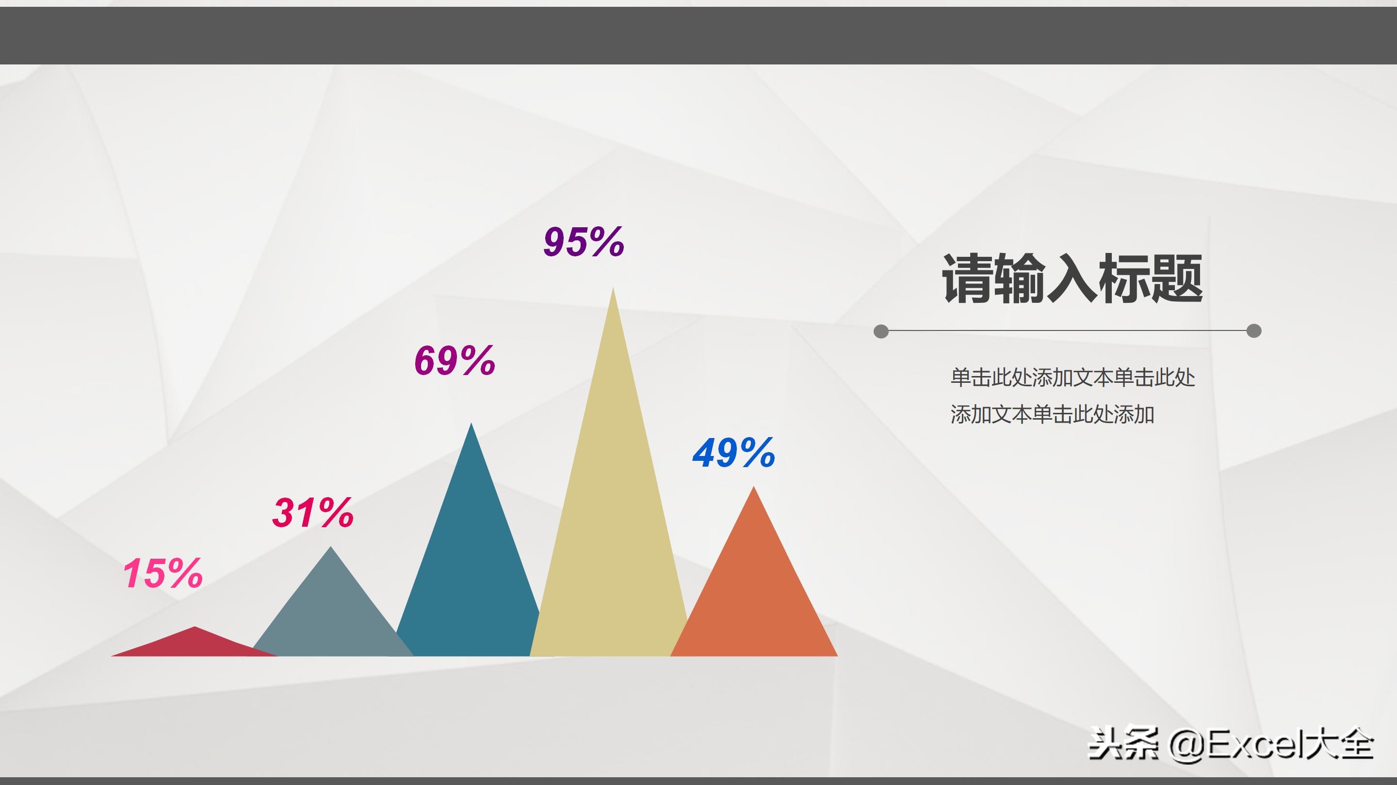 100个经典ppt图表,月度财务数据分析图表ppt