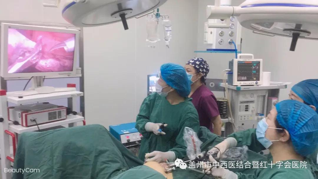 腹腔镜子宫囊肿切除术,腹腔镜下卵巢黄体切除术