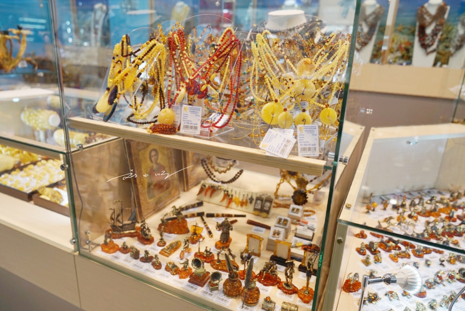 去俄罗斯玩买蜜蜡是真的吗,莫斯科导游的蜜蜡琥珀