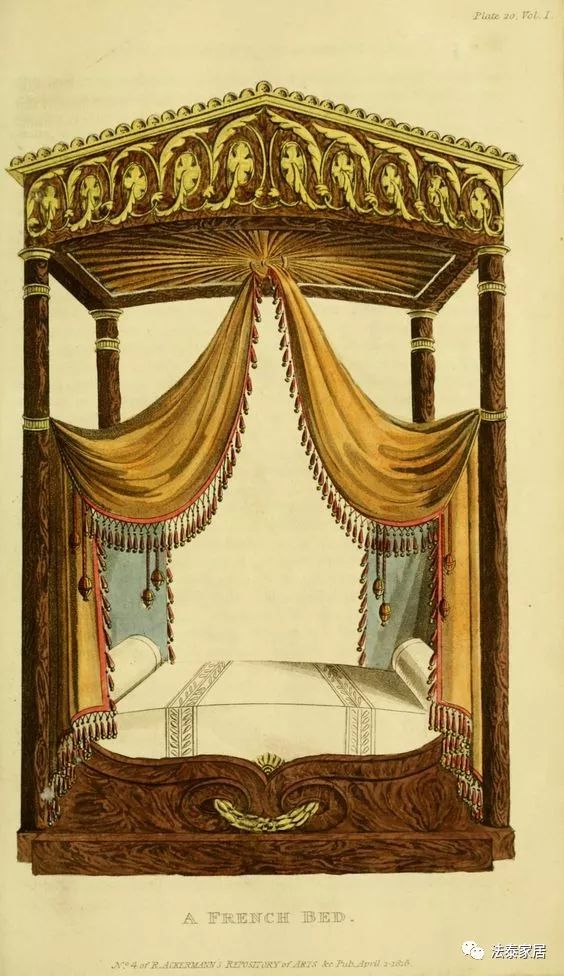 床幔一整套,床帘一体式布置