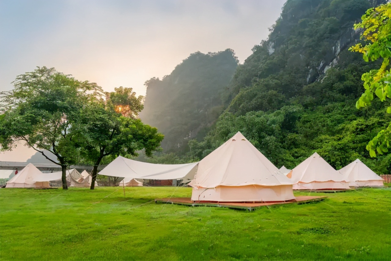 露营秋天第一站,秋天桂林露营