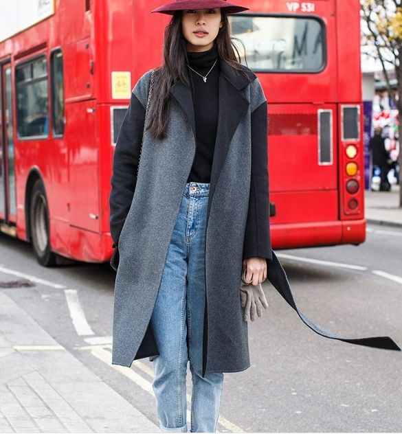 连衣裙毛衣秋冬穿搭,克莱因蓝毛衣穿搭秋冬