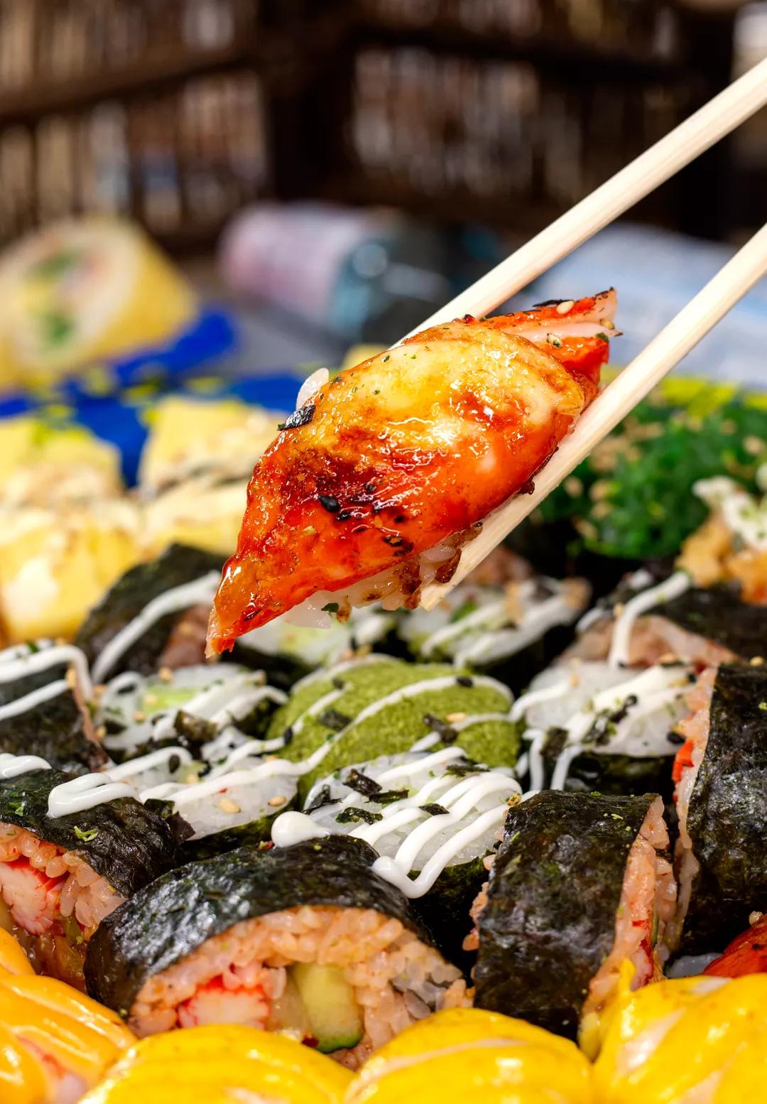 爆火全国的「外带寿司专门店」席卷绵阳，保证纯正的日式风味