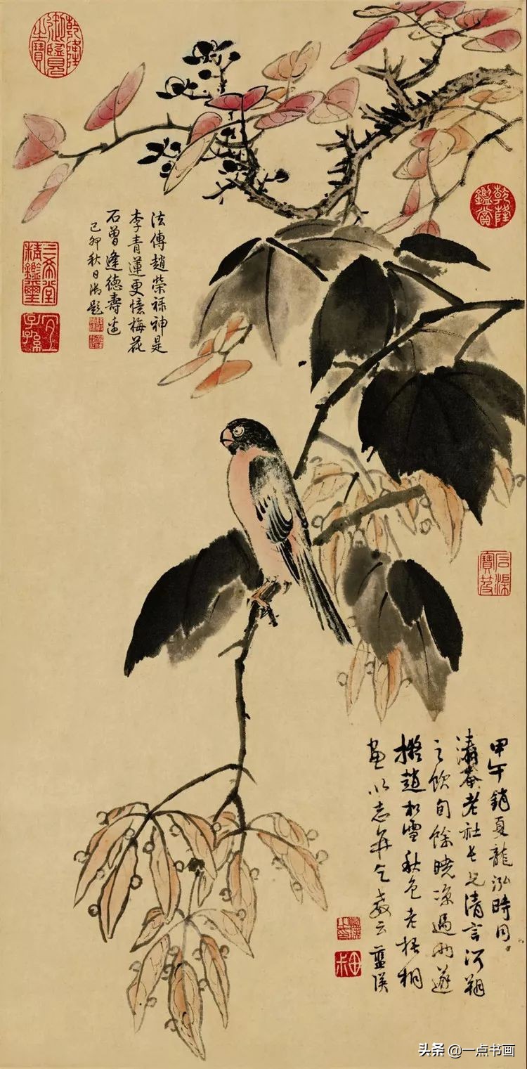 明画家蓝瑛溪山幽居图,明蓝瑛山水画全集