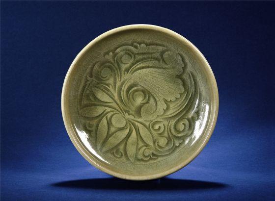 北方青瓷耀州窑瓷器,耀州窑宋代青瓷