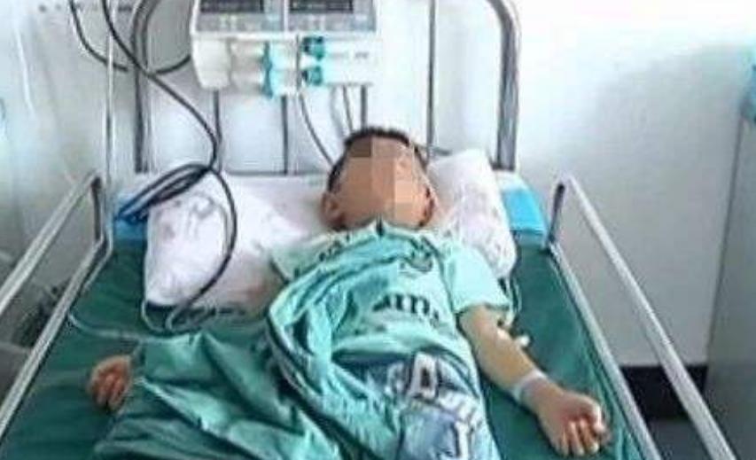 孩子挨打后吐了,小孩被打5个小时后发生呕吐