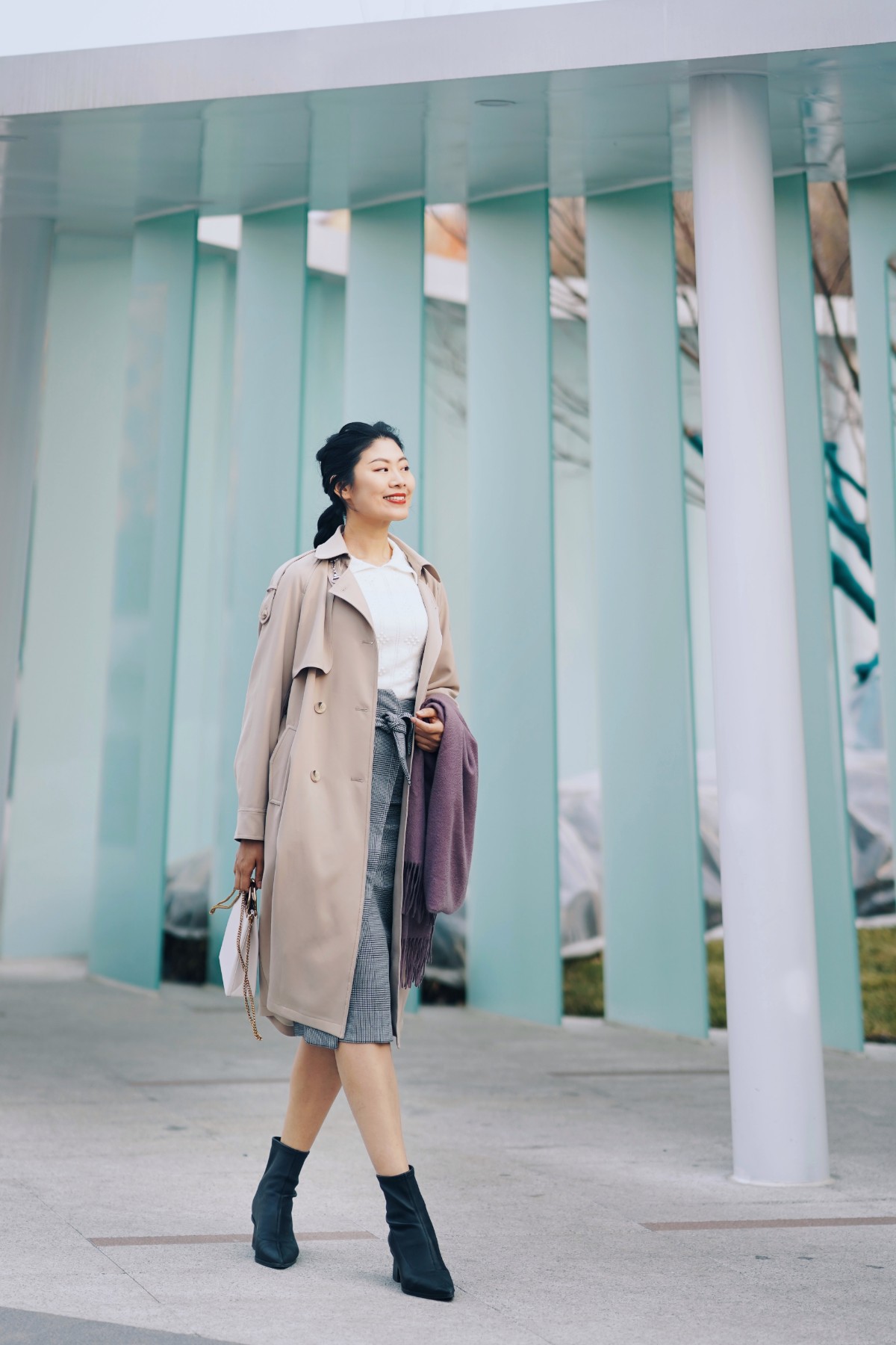 立春之后的时髦实用之选：小西装、风衣和连衣裙