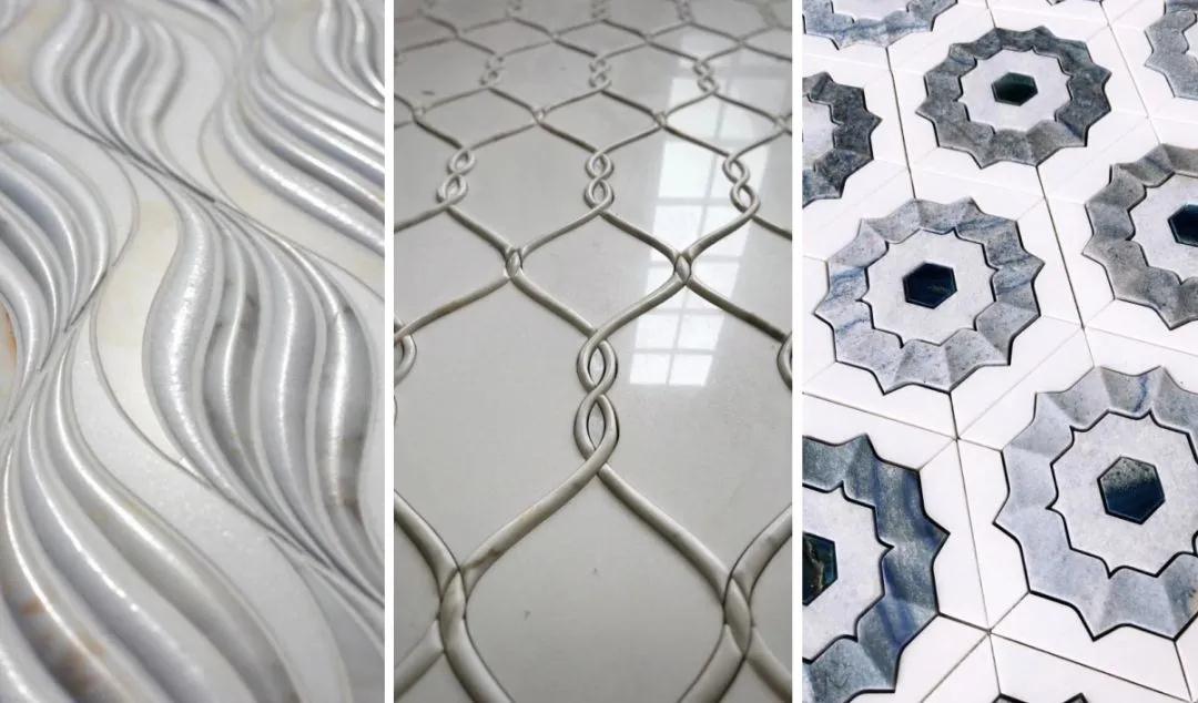 马赛克拼花图案大全简单又好看,昆明石材马赛克水刀拼花