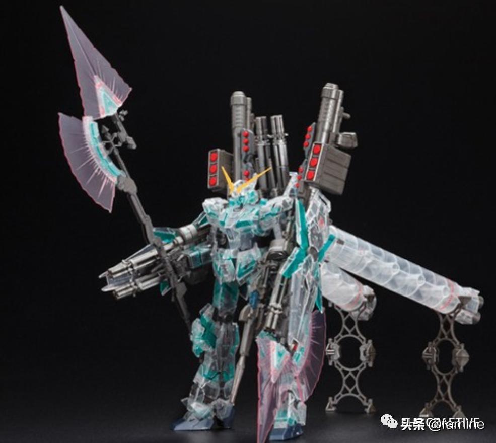 高达uc100独角兽模型开箱,高达ucrx-0