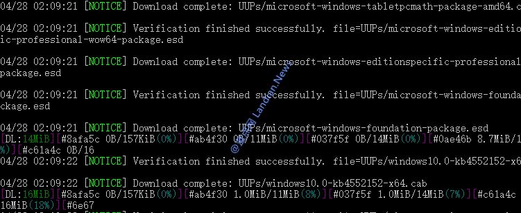 使用UUPDL脚本*载下**Windows10任意版本,含最新测试版的镜像文件